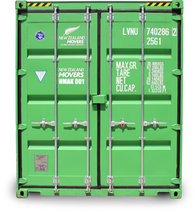 New-Zealand-Movers-Shipping-Container-Doors-Closed