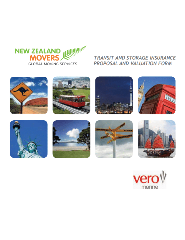 New Zealand Movers Insurance
