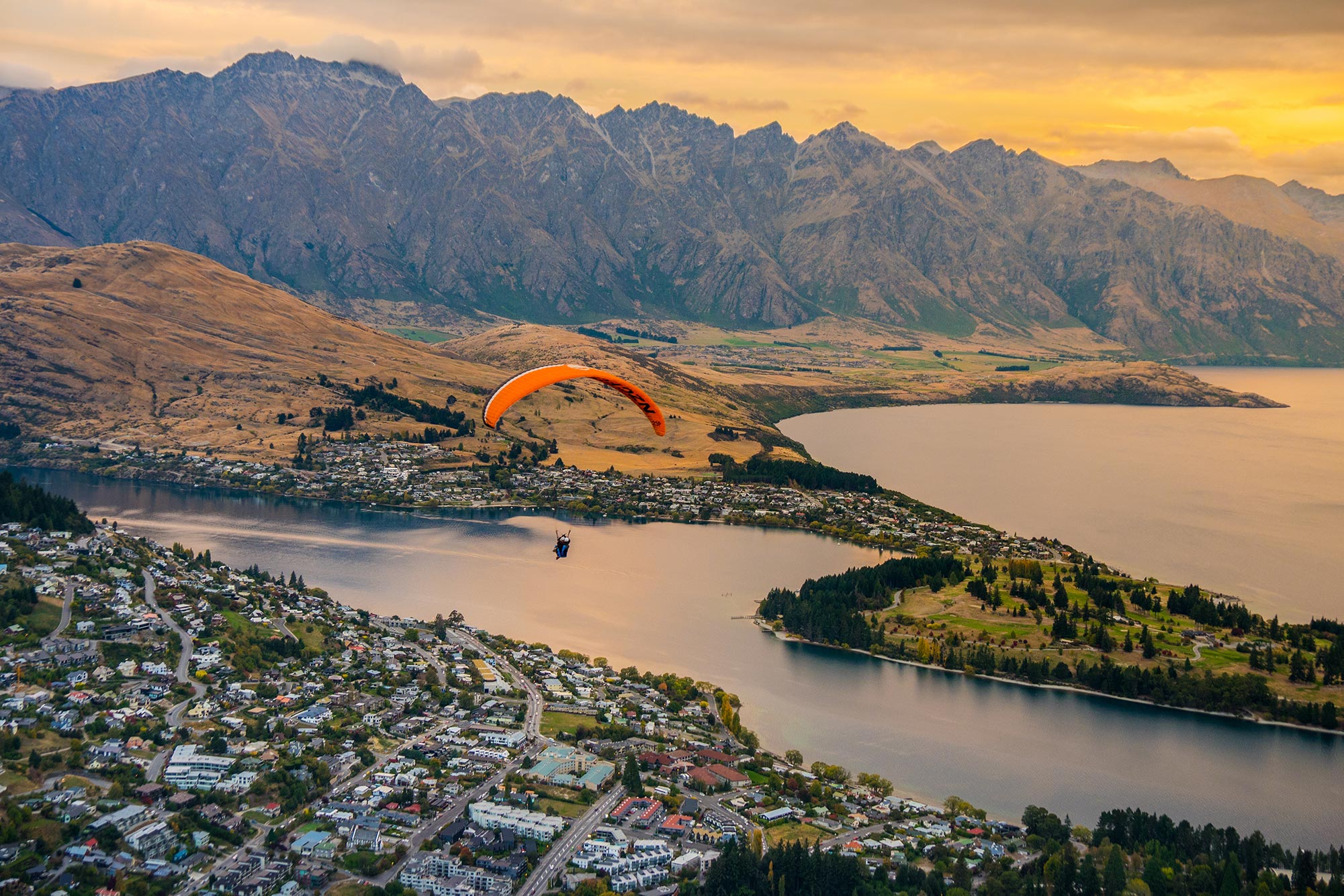 Queenstown From The Air