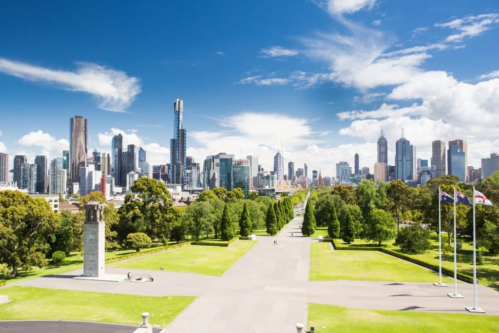 View Of Melbourne